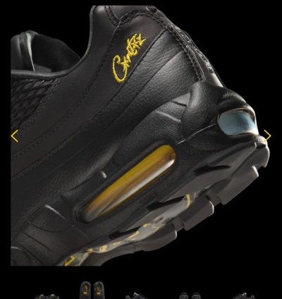 Corteiz Crtz Nike Air Max Honey Blacks - Size 11