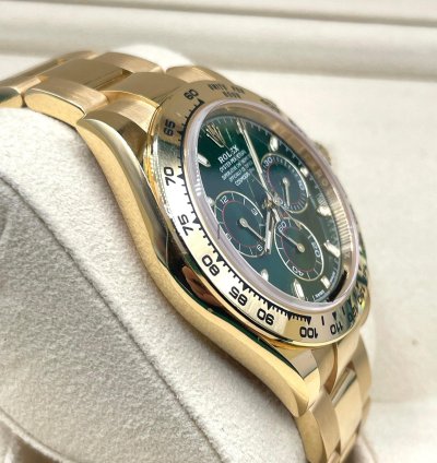 Rolex Daytona Green Money Dial 2021 New Full Set Box Papers john Mayer Discontinued