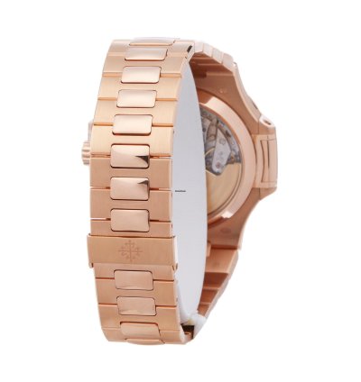 Patek Philippe Nautilus Chronograph 18k Rose Gold 5980 1r-001 - Ats-w007799