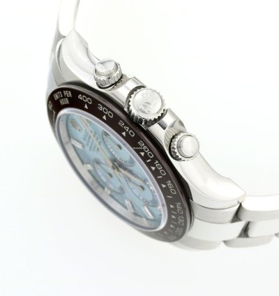 Rolex Daytona Ice Blue Baguette Dial