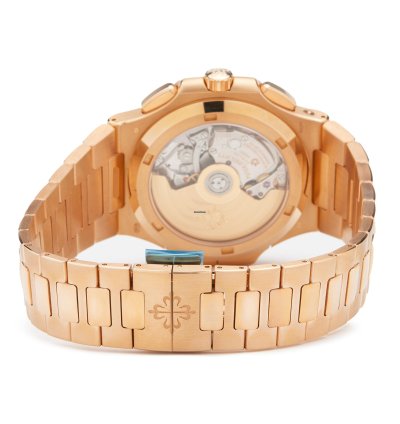 Patek Philippe Nautilus Chronograph 18k Rose Gold 5990 1r-001 - Ats-w007897