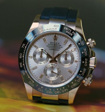 Rolex Daytona In Rose Gold Sundust Diamond-set Dial 116515ln-0006