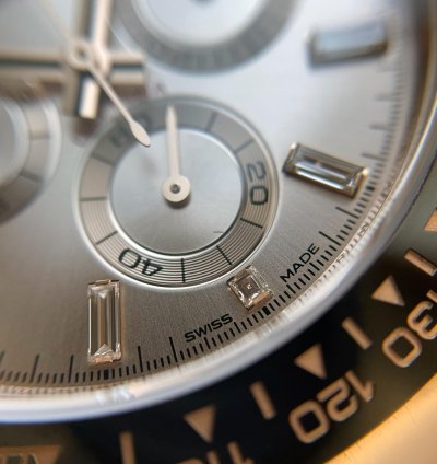 Rolex Daytona In Rose Gold Sundust Diamond-set Dial 116515ln-0006
