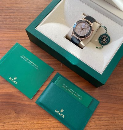 Rolex Daytona In Rose Gold Sundust Diamond-set Dial 116515ln-0006
