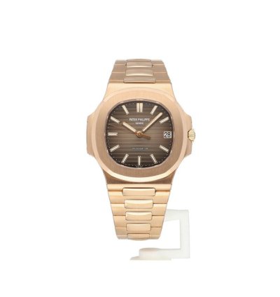 Patek Philippe Nautilus Chronograph 40 Rose Gold - Brown Choco 2016 Box Papers