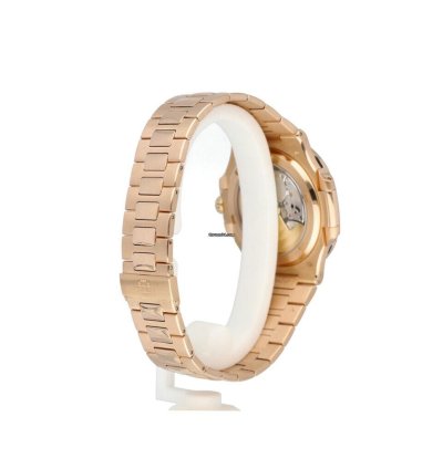 Patek Philippe Nautilus Chronograph 40 Rose Gold - Brown Choco 2016 Box Papers