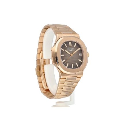 Patek Philippe Nautilus Chronograph 40 Rose Gold - Brown Choco 2016 Box Papers