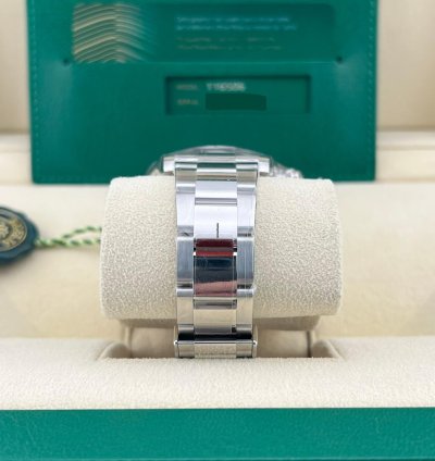 Rolex Daytona In Stock 2021 Daytona Ice Blue Baguette Index 116506 Platinum Oyster Bracelet