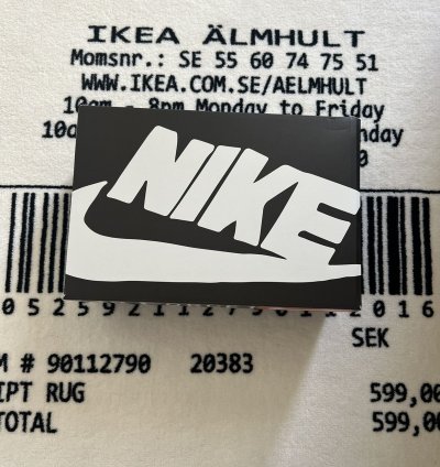 Cpfm Nike Air Force 1 Low White Size 10m