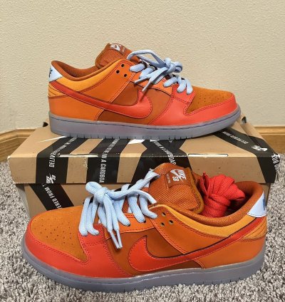 1100 Online Nike Sb Dunk Low Gamma Orange Fire And Ice