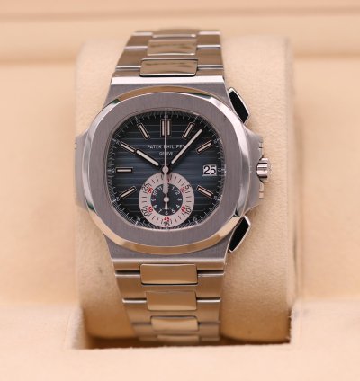 Patek Philippe Nautilus Chronograph Blue Dial