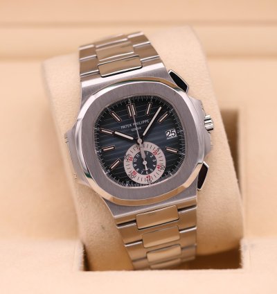 Patek Philippe Nautilus Chronograph Blue Dial