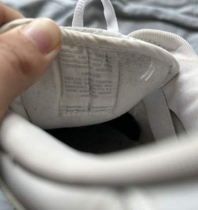 2002 Nike Dunk Low Pro Sb White Grey Patent Leather