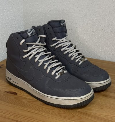 2012 Nike Air Force 1 High 07 Grey 315121-014
