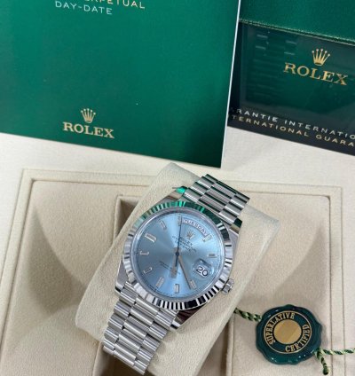 Rolex Day-date 40 New 2023 Fluted Baguette Dial 228236