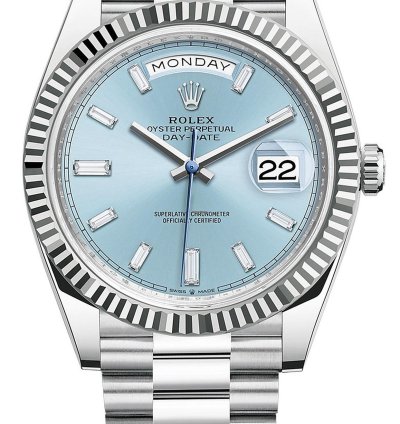 Rolex Day-date 40 New 2023 Fluted Baguette Dial 228236