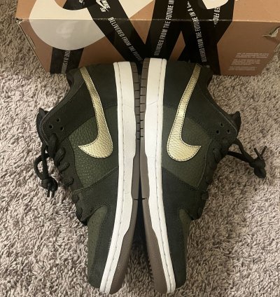 rare 800 Online Nike Sb Dunk Low Sequoia White Gum