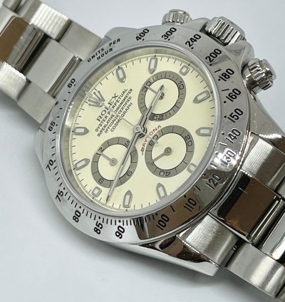 Rolex Daytona Lemon Cream Dial Serial Full Set