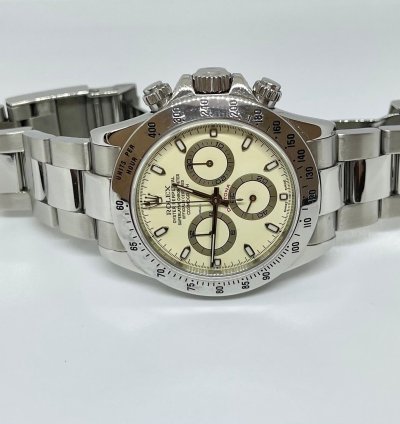 Rolex Daytona Lemon Cream Dial Serial Full Set