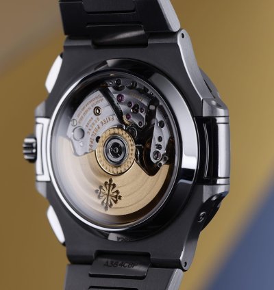 Patek Philippe Nautilus Chronograph Ref 5980-1a-001 Geneva Seal Stainless Steel 2009