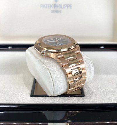 Patek Philippe Nautilus Chronograph Rose Gold 2020 Full Set