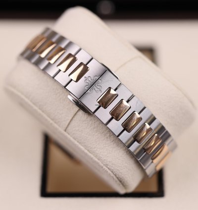 Patek Philippe Nautilus Chronograph Stahl Ros Gold - 2021 - Deu - Zustand Sehr Gut - Fullset