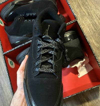 Ds Jordan 3 Black Cat
