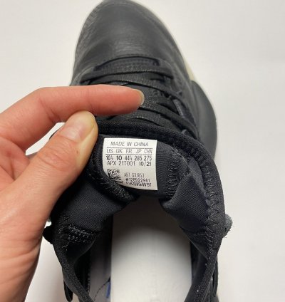 -3 Kaiwa Leather Black White