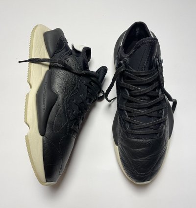-3 Kaiwa Leather Black White