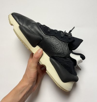 -3 Kaiwa Leather Black White