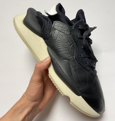 -3 Kaiwa Leather Black White