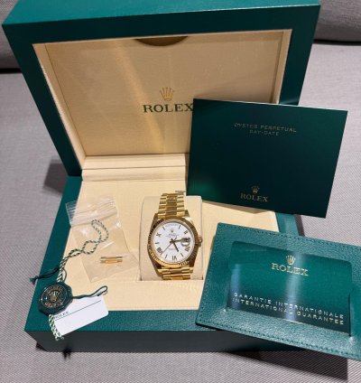 Rolex Day-date 40 New 2024 Day Date Full Set