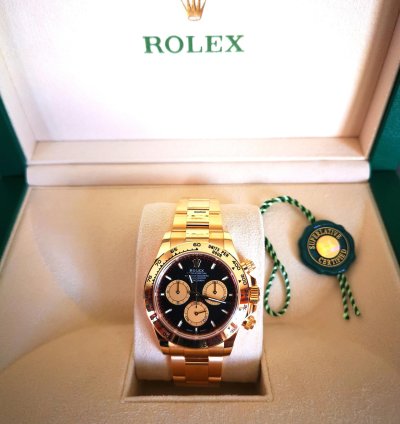 Rolex Daytona Mai Indossato Full Set Quadrante Newman Marzo 2025