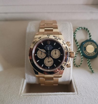 Rolex Daytona Mai Indossato Full Set Quadrante Newman Marzo 2025