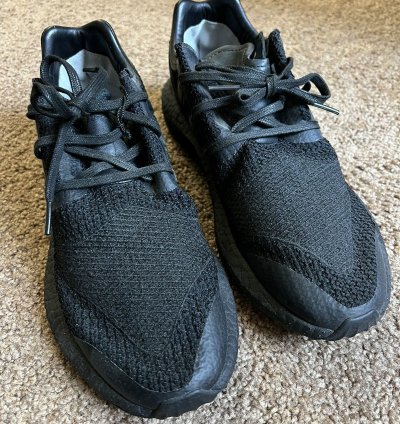 -3 Pure Boost Black Black Size 9
