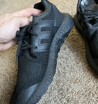 -3 Pure Boost Black Black Size 9