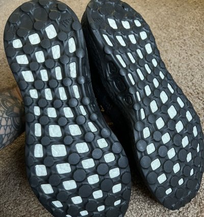 -3 Pure Boost Black Black Size 9
