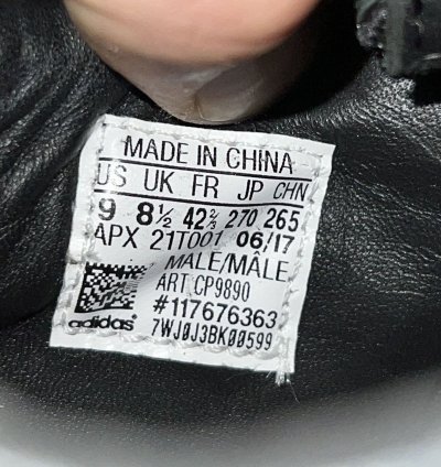 -3 Pure Boost Black Black Size 9