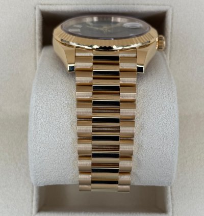 Rolex Day-date 40 New 2024 Day-date 40mm 228238 Presidential Black Diamond Baguette Dial