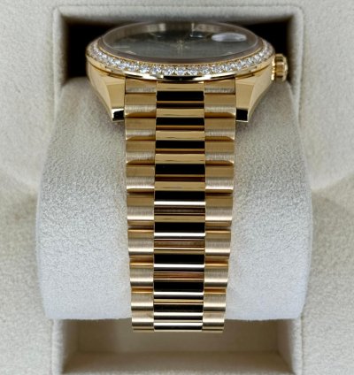 Rolex Day-date 40 New 2024 Day-date 40mm 228348rbr Presidential Diamond Bezel Green Dial
