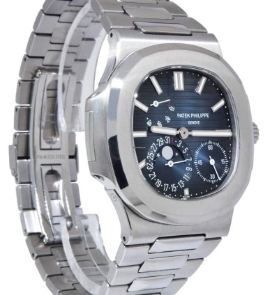 Patek Philippe Nautilus Complication Steel Blue Dial Watch 14 5712 1a