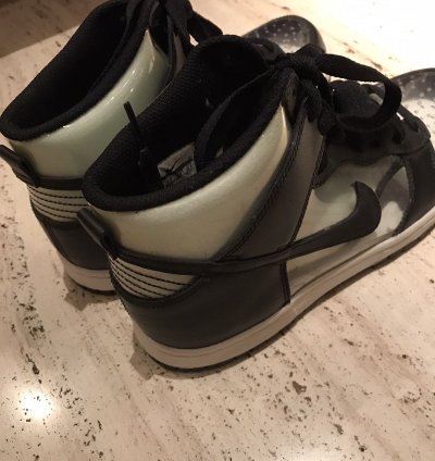 Ds Nike Dunk High Comme Des Gar Ons Clear