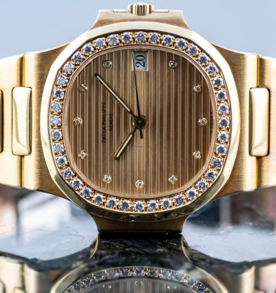 Patek Philippe Nautilus Diamond 3800 Perfect Condition