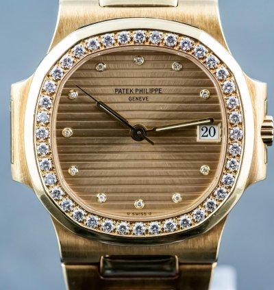 Patek Philippe Nautilus Diamond 3800 Perfect Condition