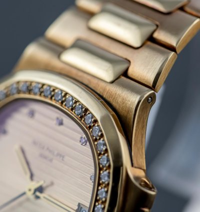 Patek Philippe Nautilus Diamond 3800 Perfect Condition
