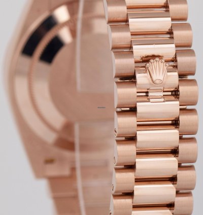 Rolex Day-date 40 New 2024 Papers Rolex Day-date 40mm President Slate Ombre 18k Rose 228235 Box