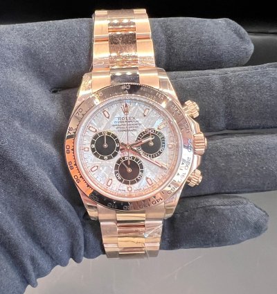 Rolex Daytona Meteorite Dial Full Rose Gold