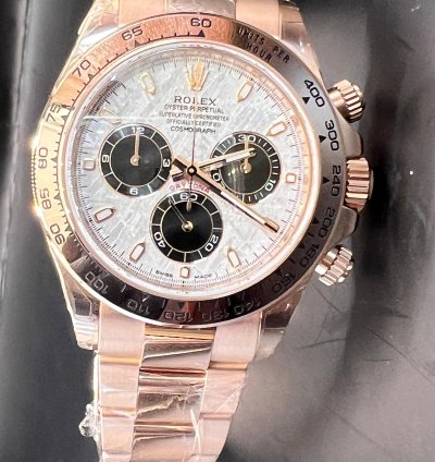 Rolex Daytona Meteorite Dial Full Rose Gold