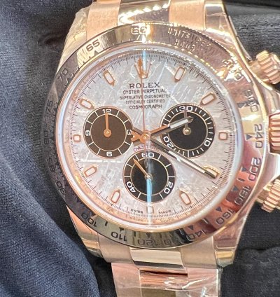 Rolex Daytona Meteorite Dial Full Rose Gold