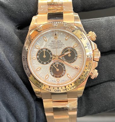 Rolex Daytona Meteorite Dial Full Rose Gold